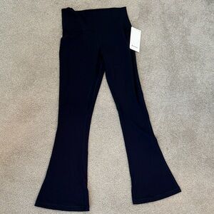 lululemon athletica Navy Flare Leggings